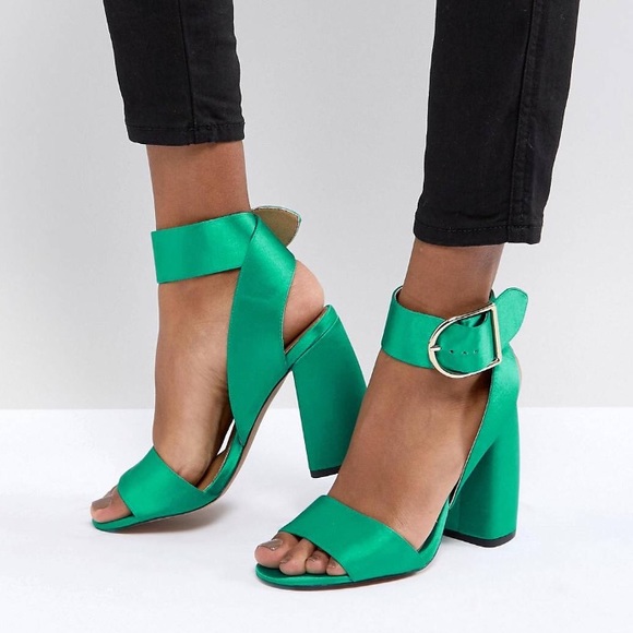 green heels asos